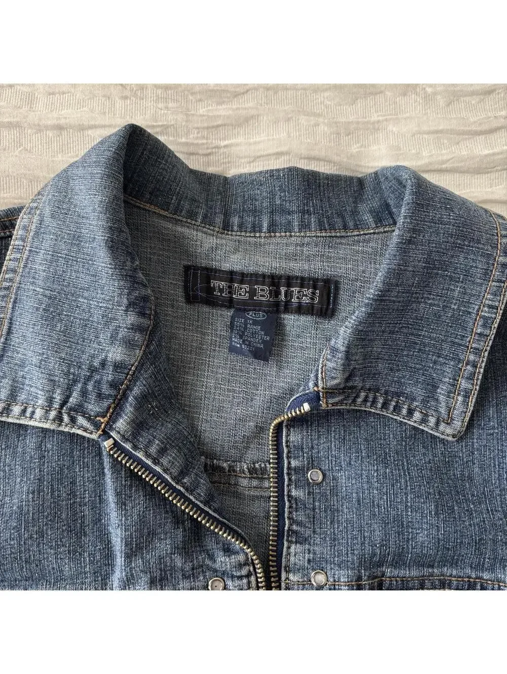 L.A. Blues Women's Blue and Navy Jacket